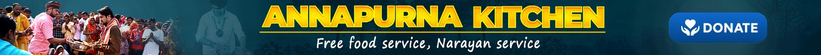 Annapurna Kitchen — free food service, Narayan service